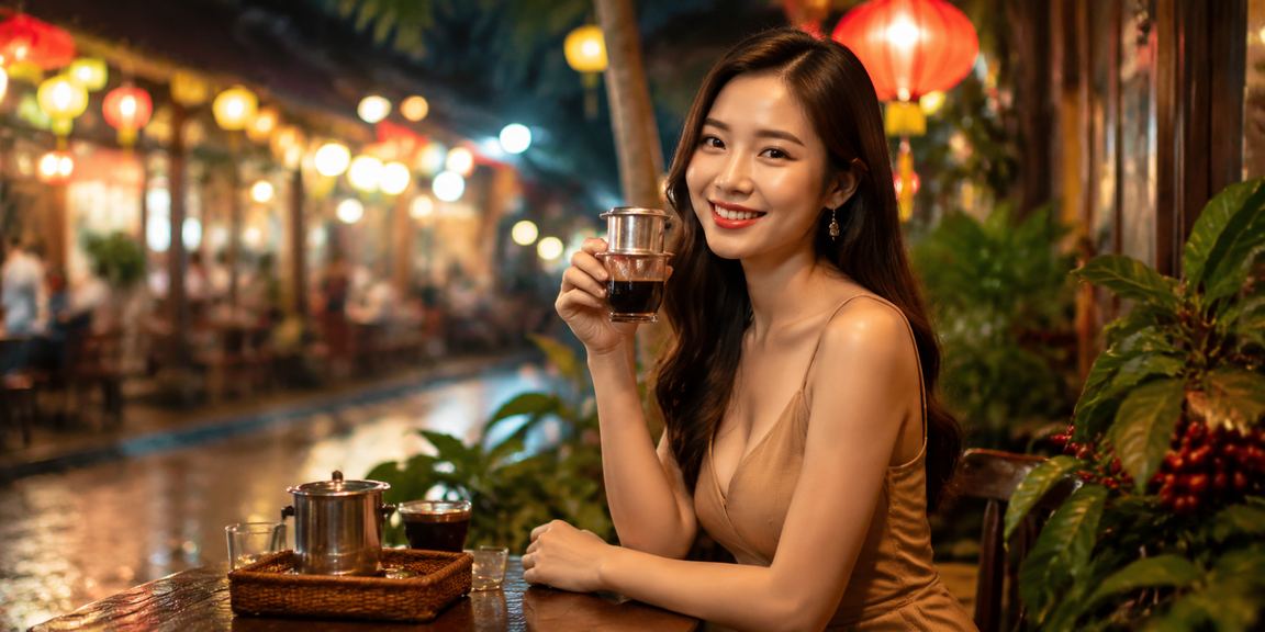Không gian thư giãn với ly cà phê tại Buôn Ma Thuột
