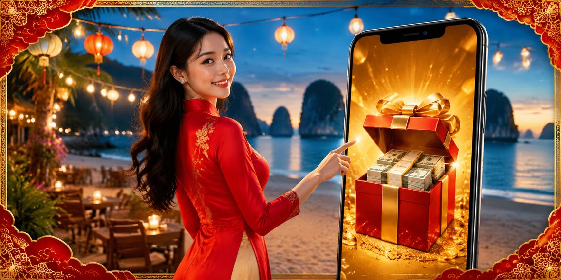 Khung cảnh Vịnh Hạ Long với phần thưởng VIP voucher nổi bật